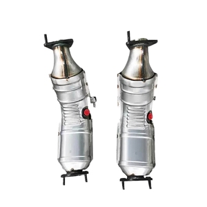 Colector de escape con convertidor catalítico para Nissan Infiniti FX35 VQ35 3.5L 2003-2008 Euro 3 izquierdo y derecho - Product Image 1