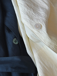 Estate nuovo stile di Parigi vento foglia di loto colletto Multi strato borsa vestito Casual abito lungo per le donne - Product Image 5