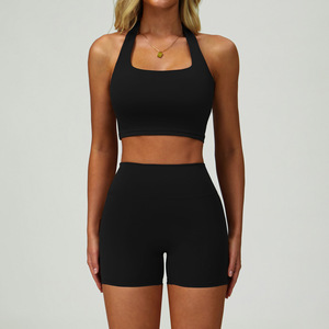 Conjunto de Ropa de Yoga de 4 Piezas, Transpirable, con Chaqueta de Manga Larga, para Mujer, con Logotipo Personalizado al por Mayor - Product Image 6