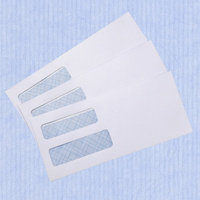 Enveloppes en papier confidentielles personnalisées de marque CK, modèle Xiamen Youyicai, auto-adhésives, blanches, pour l'envoi de factures et de documents en vrac