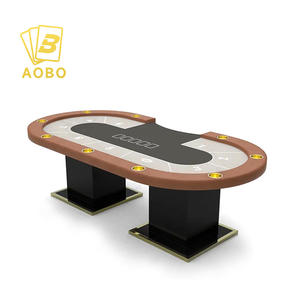<span class=keywords><strong>Table</strong></span> de poker Texas Hold'em moderne de haute qualité, standard casino, durable, avec plusieurs options de couleurs - Product Image 4
