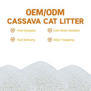 Arena para Gatos de Yuca Biodegradable, Ecológica, Segura para Mascotas, Ligera, de Bajo Rastreo, Desodorizante, con Ingredientes Naturales, Desechable por el Inodoro, de Rápida Compostación - Product Image 2