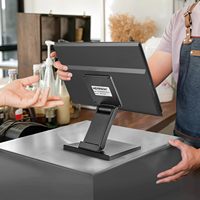Support d'écran réglable Wearson pour bureau, support d'écran pliable en métal pour écran LCD, VESA 75x75 100x100, montage sur bureau