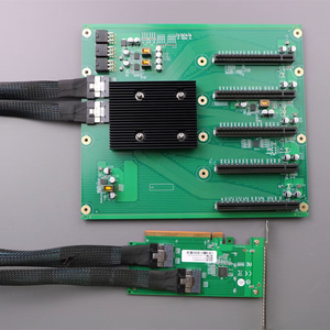 Tarjeta Adaptadora Interna PCIe 4.0 x16 1 a 5, Spot PEX88096, para Expansión de 5 GPU, Compatible con Servidores y Estaciones de Trabajo - Product Image 3