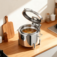 Plats de service de luxe en acier inoxydable, hydrauliques, à contrôle numérique intelligent, multi-capacités, pour restaurants et hôtels (vente en gros)