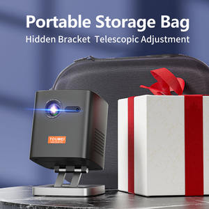 Портативный мини-проектор C1000 с поддержкой 720P, Bluetooth и коррекцией трапецеидальных искажений для спальни, дома, улицы, iPhone и Android - Product Image 3