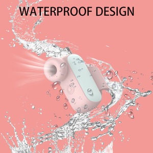 Giocattolo Sexy femminile che stimola il clitoride & capezzoli Mini portatile 10 modalità vibratore vibrante e succhiante - Product Image 3