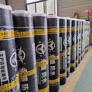 Tấm 3mm biến đổi bitum nhựa đường bitum đa dạng hiệu suất cao tự dính màng chống thấm CuộN - Product Image 4