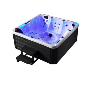 <span class=keywords><strong>Jacuzzi</strong></span> extérieur YIJIA Villa SPA, acrylique, multi-joueurs, terrasse de jardin, grande piscine à bulles, chauffage intelligent, bain à remous à température constante - Product Image 3