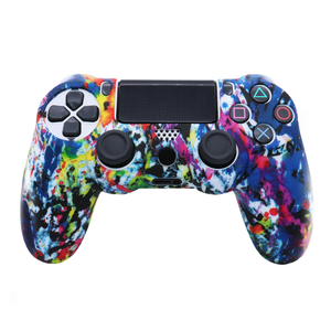 Funda Protectora de Silicona Antideslizante para Control de <span class=keywords><strong>PS4</strong></span> Slim, Cubierta para Joysticks de <span class=keywords><strong>PS4</strong></span> <span class=keywords><strong>Pro</strong></span>, Funda para Gamepad - Product Image 3