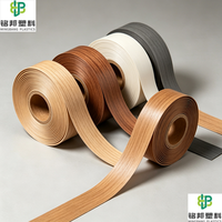 Bande de chant PVC pour meubles, couleur personnalisée, écologique, pour le scellement des bords de panneaux