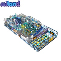 Équipement de parc d'aventure intérieur, thème cyberpunk, coloré, pour jardins d'enfants, tunnel d'obstacles, projet clé en main, trampoline