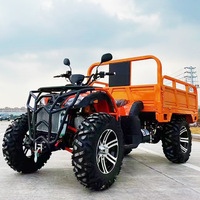 Quad agricole 150cc 4x2 pour adultes, véhicule agricole, moto tout-terrain, tracteur avec boîte de chargement