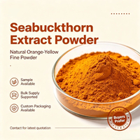 Extrait standardisé de flavones d'argousier 10:1 20:1 en poudre de Hippophae Rhamnoides pour les formulations de compléments alimentaires et de boissons aux fruits