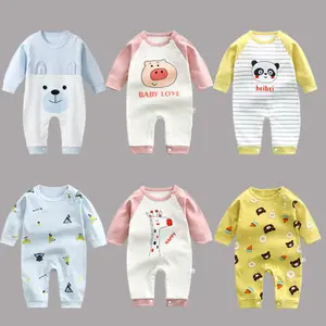 High quality Spring baby girl and boys' cotton rompers wholesales
