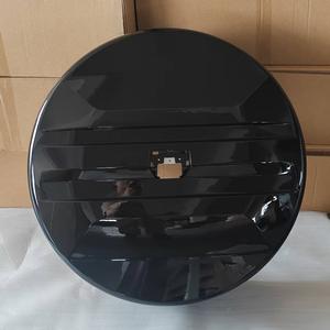 Housse <span class=keywords><strong>de</strong></span> <span class=keywords><strong>roue</strong></span> <span class=keywords><strong>de</strong></span> <span class=keywords><strong>secours</strong></span> arrière noire imperméable Chengwu pour BYD Yuan EV/PRO 2018-2023 en acier inoxydable + matériau ABS - Product Image 6