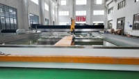 Machine de découpe à jet d'eau 3 axes L3015 pour dalles de marbre et de granit de 100 mm, table de découpe CNC pour pierre