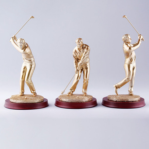 Wholesale Custom Personalized Sports Gift-Manufacturer's Golf Trophy Award With Bespoke Logo for Sports Fans and <strong>Athletes</strong> - Product Image 5