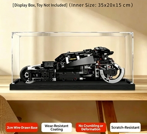 Vitrina Acrílica para <span class=keywords><strong>LEGO</strong></span> Technic 42239 Batmobile <span class=keywords><strong>Tumbler</strong></span>, Caja Antipolvo para Coleccionables de Modelos de Autos (NO Incluye el Modelo) - Product Image 4