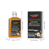 Shampoo pour lavage de voiture, mousse riche, puissant détachant, formule douce sans rayures pour la protection de la peinture automobile et la restauration de la brillance