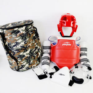 テコンドーガード格闘技テコンドー保護具スパーリングギアテコンドーギアカスタムロゴ高品質 - Product Image 1