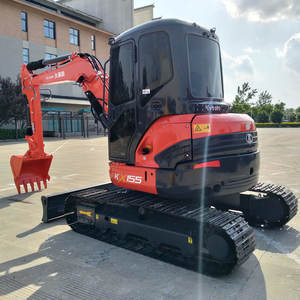 Mini pelle d'occasion compacte et flexible Japan KUBOTA KX155 EPA CE 5 tonnes en bon état - Product Image 3