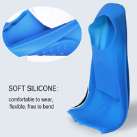 Palmes de natation courtes en silicone pour adultes (hommes et femmes) – Palmes de surf professionnelles pour la plongée et la natation en eaux libres – Vente en gros