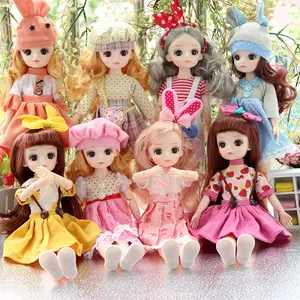 action figure children fashion christmas gift wholesale 30cm bjd girl doll