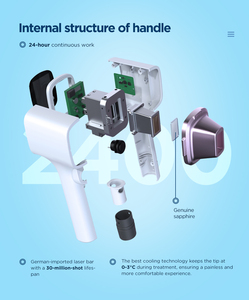 Máquina de Depilação a <span class=keywords><strong>Laser</strong></span> Portátil ADSS Profissional 808 Diode para Salão Comercial - Product Image 5