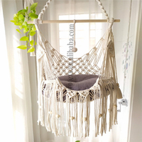 PH859 Accrochant Fait Sur Commande Chats paniers Suspendus Macramé Chat Hamac Macramé Chat Literie Amant Cadeau