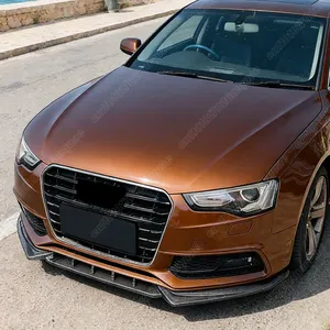 สำหรับ A5 S5 8T S-line ปี 2012 2013 2014 2015 2016 2017 ชุดอุปกรณ์ตกแต่งสปอยเลอร์กันชนหน้ารถยนต์ - Product Image 5