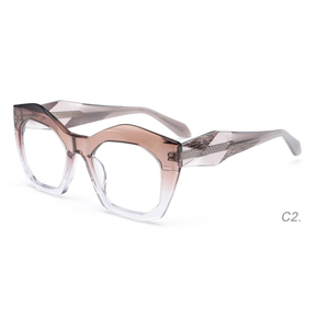 Gafas Unisex Anti-luz azul con montura sólida de lujo, modelos de diseñador óptico a la moda, gafas gruesas de gran tamaño, moda para mujer - Product Image 3