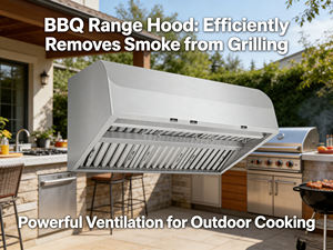 <span class=keywords><strong>Hotte</strong></span> <span class=keywords><strong>de</strong></span> <span class=keywords><strong>cuisine</strong></span> électrique en acier inoxydable 600 mm pour barbecue, évent d'<span class=keywords><strong>extraction</strong></span> extérieur pour usage domestique et hôtelier - Product Image 1