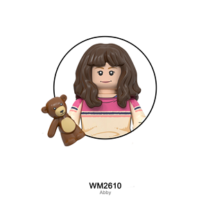 WM6170 Figurines de personnages classiques de la série de <span class=keywords><strong>jeux</strong></span> d'<span class=keywords><strong>horreur</strong></span> de survie, figurines animatroniques en blocs de construction, ensembles cadeaux en gros - Product Image 6