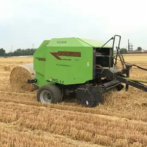 Barato preço personalizado popular pequeno pto feno baler nova rede trator mini redondo máquina de baler para fazenda