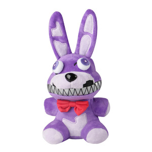 Foxy felpa Fnaf cinco noches en Freddy pesadilla Freddy Bonnie animales <span class=keywords><strong>de</strong></span> peluche juguete conejo oso pato dibujos animados lindo muñeca regalo - Product Image 1
