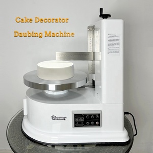 Automatique Anniversaire crème décoration gâteau givre lisseur épandeur forme plâtre propagation remplissage lisse manteau faire machines de glaçage - Product Image 1