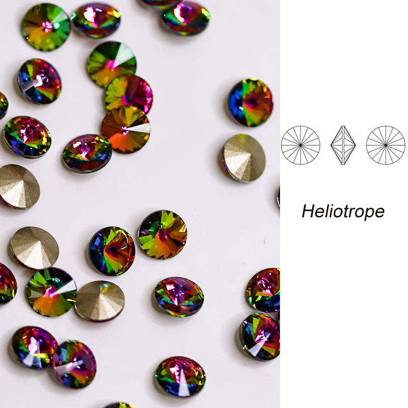 Rivoli-Heliotrope(001HE) have color difference