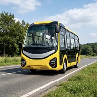 Bus de transport public électrique 18 places, vitesse maximale de 90 km/h, stable pour une utilisation commerciale