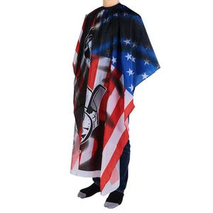 Tela impermeable de corte de pelo Pelo patrón salón de peluquería cabo peluquería delantal abrigo vestido herramientas delantal - Product Image 4