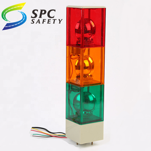 Thiết Bị Công Nghiệp Máy Công Cụ Còi Cảnh Báo Xoay Nhiều Lớp Hình Vuông An Toàn Đèn Tháp Xếp Chồng Đèn Báo Hiệu Led - Product Image 2