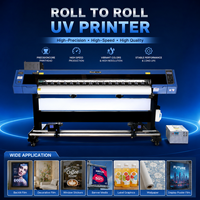 Imprimante UV Roll-to-Roll à deux têtes de 2,1 m XP600 I3200 pour autocollants, bannières et vinyle de covering automobile