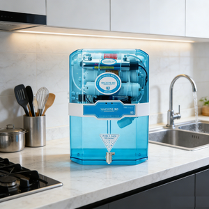 Purificador de Agua UV Doméstico de 100 gpd con Sistema de Filtro de Plástico Montado en Pared, Filtración de 6 Etapas - Product Image 1