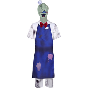 Disfraz de Halloween para Hombre de Ice Cream Rhodes, Mono con Etiqueta y Etiquetas para Disfraz de Personaje de Comida y Bebida - Product Image 1