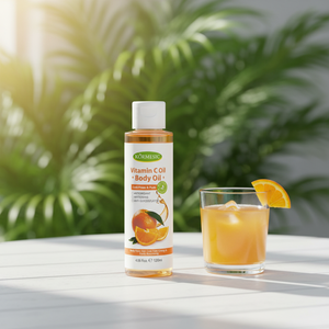 ビタミン<span class=keywords><strong>C</strong></span>オイル ボディマッサージオイル 120ml ボディマッサージ用、100%純粋なオーガニック植物エキス、通常の肌タイプに適しています - Product Image 4