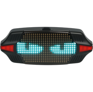 Luz LED Inteligente para Casco de Ciclismo y Motocicleta, Pantalla de Visualización para Casco, Luz Programable y Personalizable por Aplicación para Ciclismo - Product Image 1