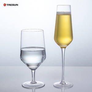 <span class=keywords><strong>Verre</strong></span> à vin rouge Highball personnalisé, transparent, à long pied, en cristal de luxe, style classique, sans plomb, pour cadeaux d'affaires - Product Image 1