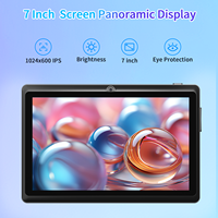 Tablette Android 7 pouces la moins chère, tablette éducative pour enfants, tablette pour enfants 2G+32G, batterie 3500mAh
