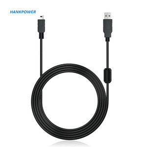 สาย USB2.0 5 พิน มินิยูเอสบี สีดำ ยาว 1.5 เมตร สายทองแดงแท้ หุ้ม PVC รับประกัน 12 เดือน สำหรับชาร์จกล้อง - Product Image 3