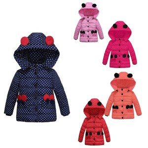 Nouveaux manteaux d'hiver haut de gamme pour femmes, vestes à capuche pour filles, manteaux unis pour bébés, vente en gros depuis la Chine - Product Image 1